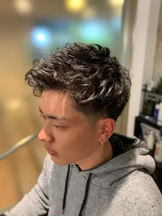 ショート パーマ FRISEUR smile&gentleman所属・【川西能勢口駅1分】 木村　翔乃佑のヘアスタイル