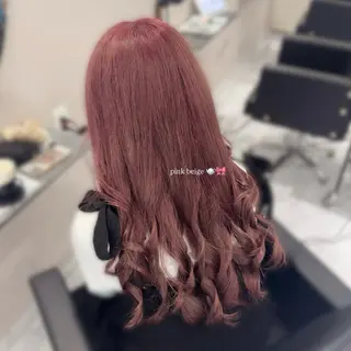 ロング カラー ヘアアレンジ 透明感カラー🪼🩵 𝐑𝐢𝐧のヘアスタイル