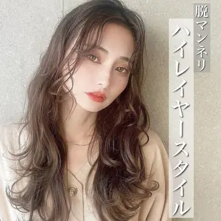 セミロング カラー ヘアアレンジ 小嶋 秀明/ 本物の髪質改善⭐️のヘアスタイル