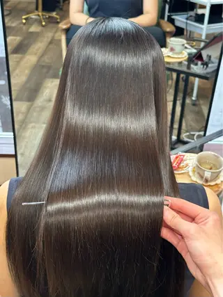 ロング カラー おおつか/メンズ特化 /縮毛矯正/髪質改善のヘアスタイル