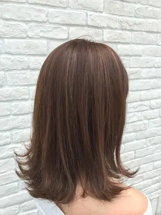 ミディアム カラー 小倉 聖也のヘアスタイル