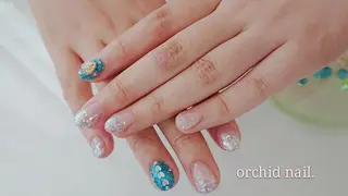 ネイル orchid ♡オーキッドのネイルデザイン
