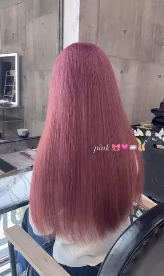 セミロング カラー ハイトーン/ゆるふわ 🎨𖥔ׁTOMO♡のヘアスタイル