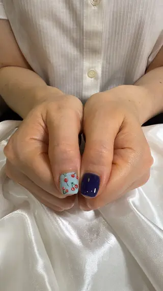 ネイル 栗林 夏鈴のネイルデザイン