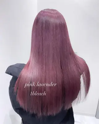 ロング カラー ヘアアレンジ 𝘳𝘺𝘰𝘬𝘢 髪質改善／ブリーチのヘアスタイル