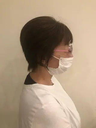 ショート Agu hair mira所属・中野 唯のヘアスタイル