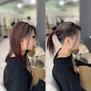 セミロング カラー ～増田 勇輝～のヘアスタイル