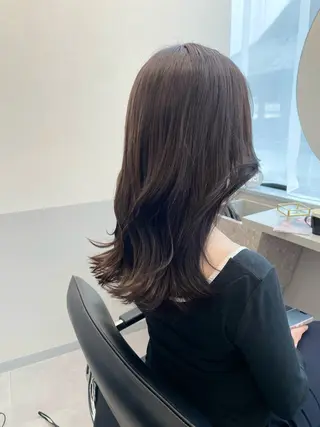 セミロング カラー 🌷tocca Mai🌷のヘアスタイル