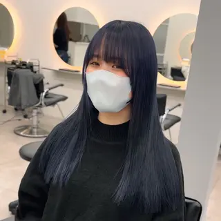 セミロング 【レイヤー×透明感 カラー】mayaのヘアスタイル