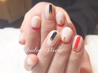 ネイル Viseo《6週間 長持ちパラジェル》のネイルデザイン