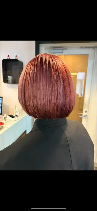 ショート カラー Premier Models 中野店所属・🪽【透明感カラー】 🌺HANA🌺🪽のヘアスタイル