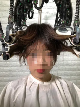 パーマ GDS SALONのヘアスタイル