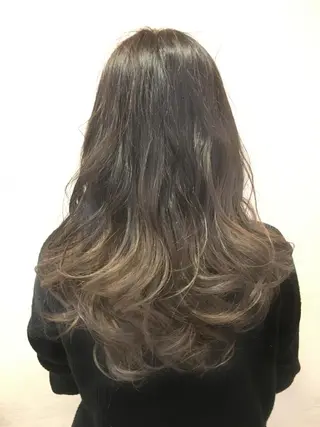 ロング カラー ヘアアレンジ 髪質改善・縮毛矯正 Taijuのヘアスタイル