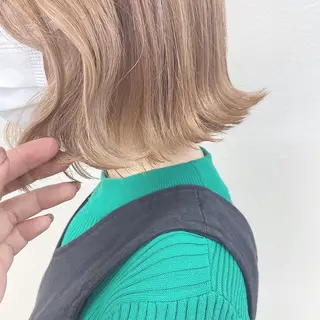 カラー 似合わせ💗骨格矯正 💗透明感カラー💗のヘアスタイル