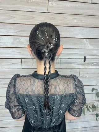 ヘアアレンジ 西林 玲那のヘアスタイル