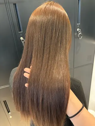 カラー ROAMERomo tesandoのぞみのヘアスタイル