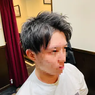 ショート メンズ premium barber表参道店所属・新田 梨乃のヘアスタイル