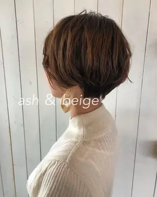 ショート カラー merc. 福田茜のヘアスタイル