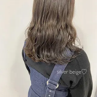 ミディアム GLROW haruhiのヘアスタイル