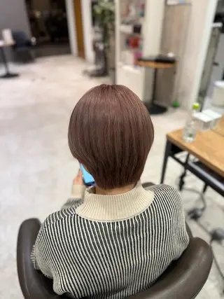 カラー リー天王寺所属・Lee天王寺 Rinのヘアスタイル