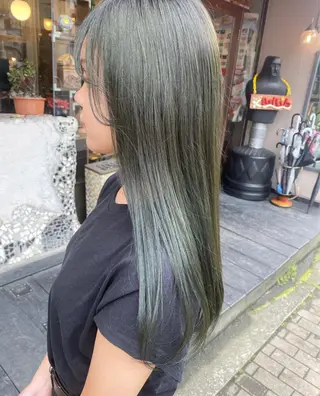 ロング カラー 玉木 育実のヘアスタイル