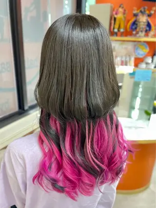 カラー 八馬 那由多のヘアスタイル