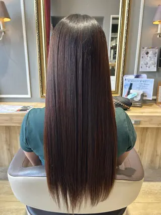 ロング 種部 有紗のヘアスタイル