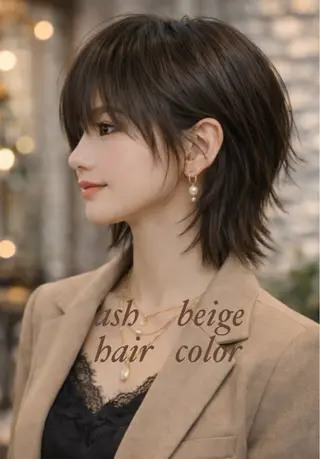 ショート カラー M.SLASH 辻 孝志のヘアスタイル