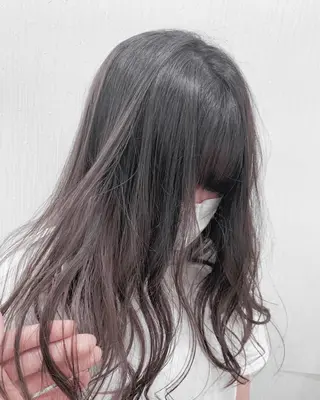 ロング カラー 🌿nudeカラー/ レイヤー/藤原🌿のヘアスタイル