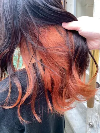 セミロング アオイ/透明感カラー レイヤー🌙のヘアスタイル