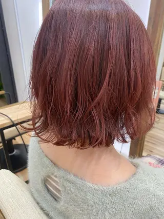 ミディアム おおつき ありかのヘアスタイル