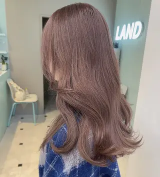 ロング カラー 🥞ベージュ系カラー 【すずきりほ】🥞のヘアスタイル