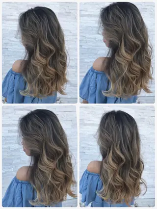 ミディアム カラー パーマ ヘアアレンジ メンズ 美容室 ソンリエのヘアスタイル