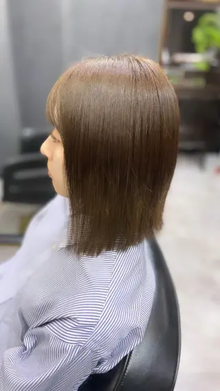 ミディアム 池田 亮雅のヘアスタイル