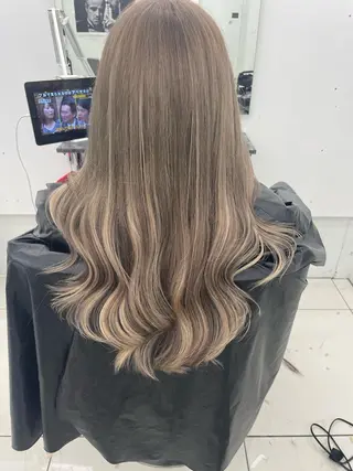 ロング 家田 竜のヘアスタイル