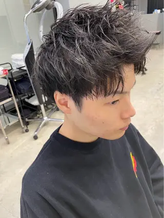 ショート メンズ メンズ専門サロン wokeのヘアスタイル