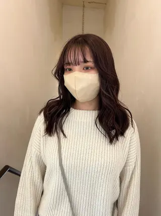 セミロング SALOWIN新宿三丁目frente所属・髪質改善/艶カラー MISATOのヘアスタイル