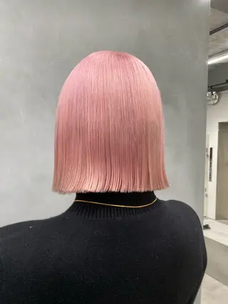 ショート ウルフ🐺/ボブ ハイトーン🌈/増田のヘアスタイル