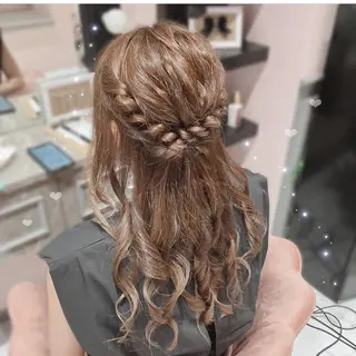 ヘアアレンジ Seventeen 秋葉原　୨୧ あすかのヘアスタイル