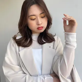 セミロング 髪質改善クロスパーマ モリオカ モエ💫のその他イメージ