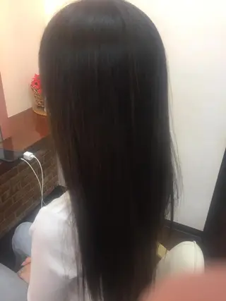 ロング パーマ 桧山 真のヘアスタイル