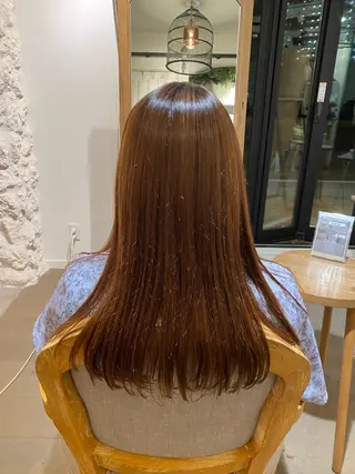 ロング diar江ノ島所属・mai🤍透明感/ 縮毛矯正/藤沢江ノ島のヘアスタイル