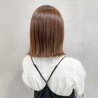 ミディアム カラー HARUKI MINATO japan KOBE所属・阿田 悠士朗のヘアスタイル