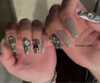 ネイル Spiky とうげ ふうかのネイルデザイン