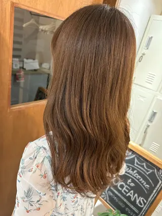 ミディアム 艶カラー/韓国風ヘア 🐈‍⬛sofy🐾のヘアスタイル