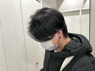 ミディアム パーマ メンズ 【東北メンズヘア1 位受賞🥇】本間祐太のヘアスタイル