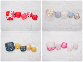 ネイル トップネイリスト Ribbon立川店のネイルデザイン