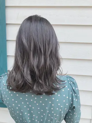 ミディアム 山崎 俊介のヘアスタイル