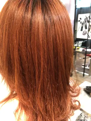 セミロング カラー メンズ メンズスタイル /メンズパーマ/須藤のヘアスタイル