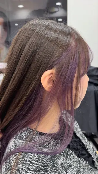 セミロング VIEW SHINSAIBASHI所属・ハイトーンカラー/ 艶髪カラー/タクミのヘアスタイル